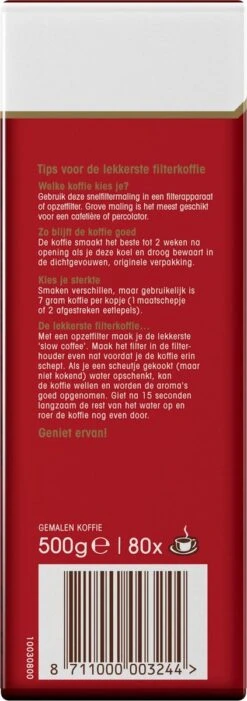 Douwe Egberts Aroma Rood Filterkoffie - Dubbelpak 6 X 1000 Gram -Koffieserie Winkel 423x1200