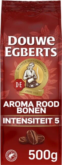 Douwe Egberts Aroma Rood Koffiebonen - 6 X 500 Gram -Koffieserie Winkel 453x1200 6