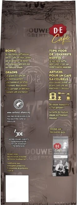 Douwe Egberts D.E Café Delicaat Rond Koffiebonen - Intensiteit 5/9 - 4 X 500 Gram -Koffieserie Winkel 453x1200 8