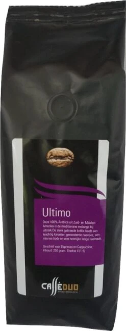 Proefpakket Koffiebonen - Caffè Duo - 5 X 250 Gram - Inclusief 100% Arabica Melanges -Koffieserie Winkel 457x1200