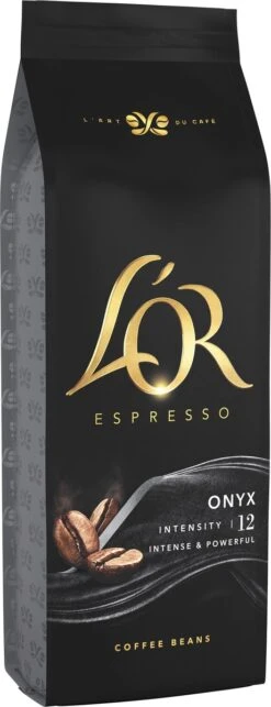 L'OR Espresso Onyx Koffiebonen (12) - 4 X 500 Gram -Koffieserie Winkel 461x1200