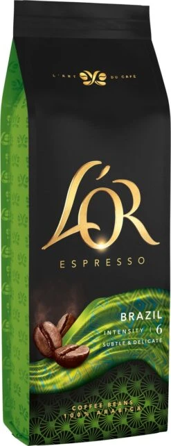 L'OR Espresso Origins Brazil Koffiebonen (6) - 4 X 500 Gram -Koffieserie Winkel 462x1200 1