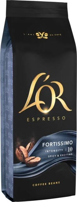 L'OR Espresso Fortissimo Koffiebonen (10) - 4 X 500 Gram -Koffieserie Winkel 462x1200 2