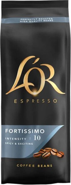 L'OR Espresso Fortissimo Koffiebonen (10) - 4 X 500 Gram -Koffieserie Winkel 463x1200