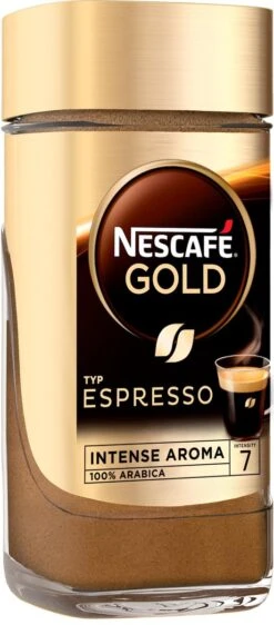 Nescafé Gold Espresso Oploskoffie - 6 Potten à 100 Gram -Koffieserie Winkel 527x1200 2