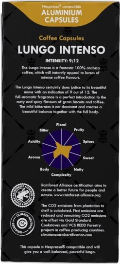 Gran Maestro Italiano - Lungo Intenso - Koffiecups - Nespresso Compatibel Capsules - Krachtige Smaak - 6 X 20 Cups -Koffieserie Winkel 547x1200 2