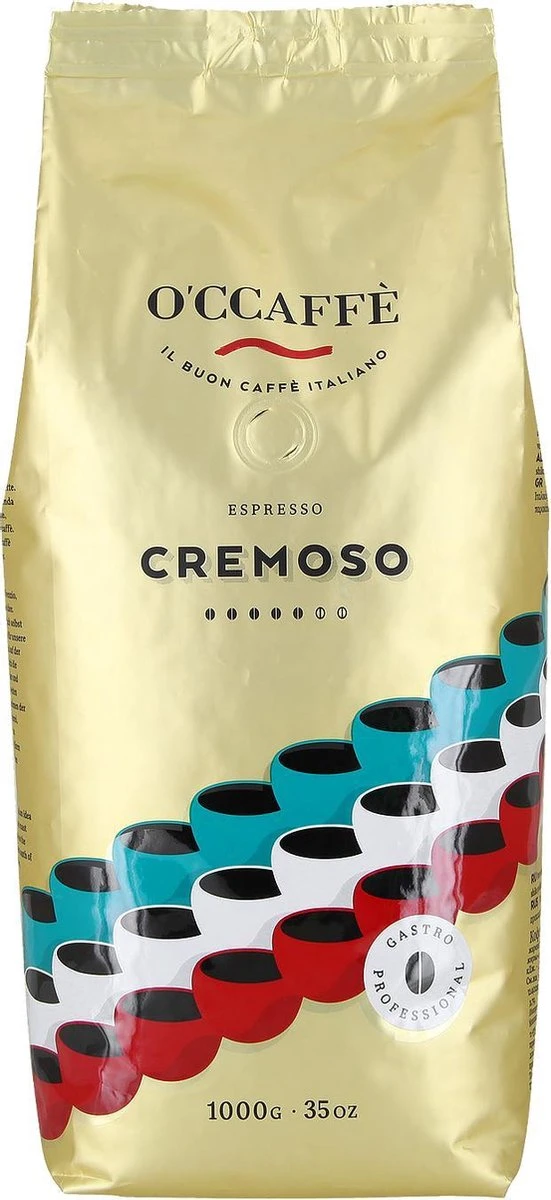 O'ccaffè - Premium Italiaanse Koffiebonen | Professional | Proefpakket XXL | 5 X 1kg | Barista Kwaliteit 7 O'ccaffè - Premium Italiaanse Koffiebonen | Professional | Proefpakket XXL | 5 X 1kg | Barista Kwaliteit - Afbeelding 5