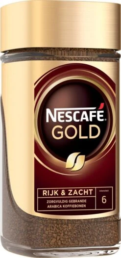 Nescafé Gold Oploskoffie - 6 Potten à 200 Gram -Koffieserie Winkel 564x1200 1