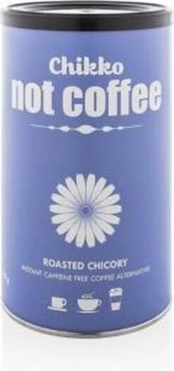 Chikko - Biologische Caffeïnevrije Koffievervanger - Geroosterde Cichorei -Roasted Chicory - 150 G -Koffieserie Winkel 565x1200 1