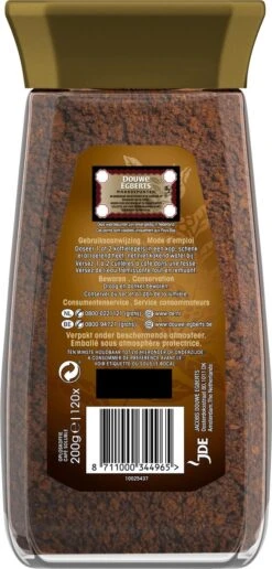 Douwe Egberts Gold Oploskoffie - 6 X Pot Van 200 Gram -Koffieserie Winkel 574x1200