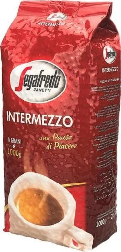 Segafredo Intermezzo Koffiebonen - 4 X 1 Kg -Koffieserie Winkel 575x1200