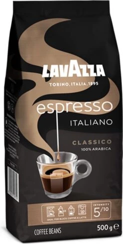 Lavazza Espresso Italiano Classico Koffiebonen - 500 Gram X4 -Koffieserie Winkel 608x1200 2