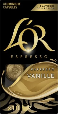 L'OR Espresso Vanille Koffiecups - 10 X 10 Capsules -Koffieserie Winkel 612x1200 2
