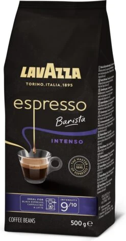 Lavazza Espresso Barista Intenso Koffiebonen - 500 Gram X4 -Koffieserie Winkel 629x1200