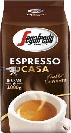 Segafredo Espresso Casa Koffiebonen - 1 Kg -Koffieserie Winkel 647x1200 1