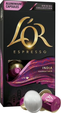 L'OR Espresso Origins India (10) - 10 X 10 Koffiecups 11 L'OR Espresso Origins India (10) - 10 X 10 Koffiecups -Koffieserie Winkel 647x1200