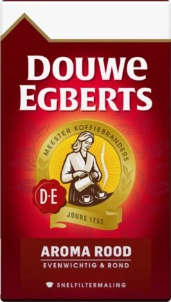 Douwe Egberts Aroma Rood Filterkoffie - 24 X 250 Gram -Koffieserie Winkel 681x1200 1
