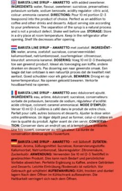 Fitcy | Koffiesiroop | Amaretto | Barista Syrup | Zero | Vegan | Vetvrij | Suikervrij | Keto-vriendelijk | Koffie | Siroop | MET DOSEERPOMP | 1L 11 Fitcy | Koffiesiroop | Amaretto | Barista Syrup | Zero | Vegan | Vetvrij | Suikervrij | Keto-vriendelijk | Koffie | Siroop | MET DOSEERPOMP | 1L -Koffieserie Winkel 770x1200 6