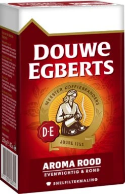 Douwe Egberts Aroma Rood Filterkoffie - 24 X 250 Gram -Koffieserie Winkel 775x1200