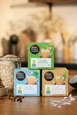 Nescafé Dolce Gusto Almond Macchiato Capsules - Vegan Koffie - 36 Koffiecups -Koffieserie Winkel 800x1200 4
