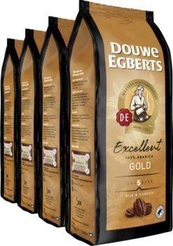 Douwe Egberts Excellent Gold Koffiebonen - 5/9 Intensiteit - 4 X 1kg 13 Douwe Egberts Excellent Gold Koffiebonen - 5/9 Intensiteit - 4 X 1kg -Koffieserie Winkel 844x1200