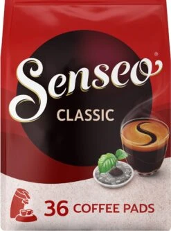 Senseo Classic Koffiepads - 5/9 Intensiteit - 10 X 36 Pads -Koffieserie Winkel 889x1200