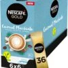 Nescafé Gold Coconut Macchiato Oploskoffie - 6 Doosjes à 6 Zakjes -Koffieserie Winkel 906x1200