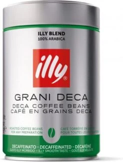 Illy Cafeïnevrij Koffiebonen - 250 Gram -Koffieserie Winkel 911x1200