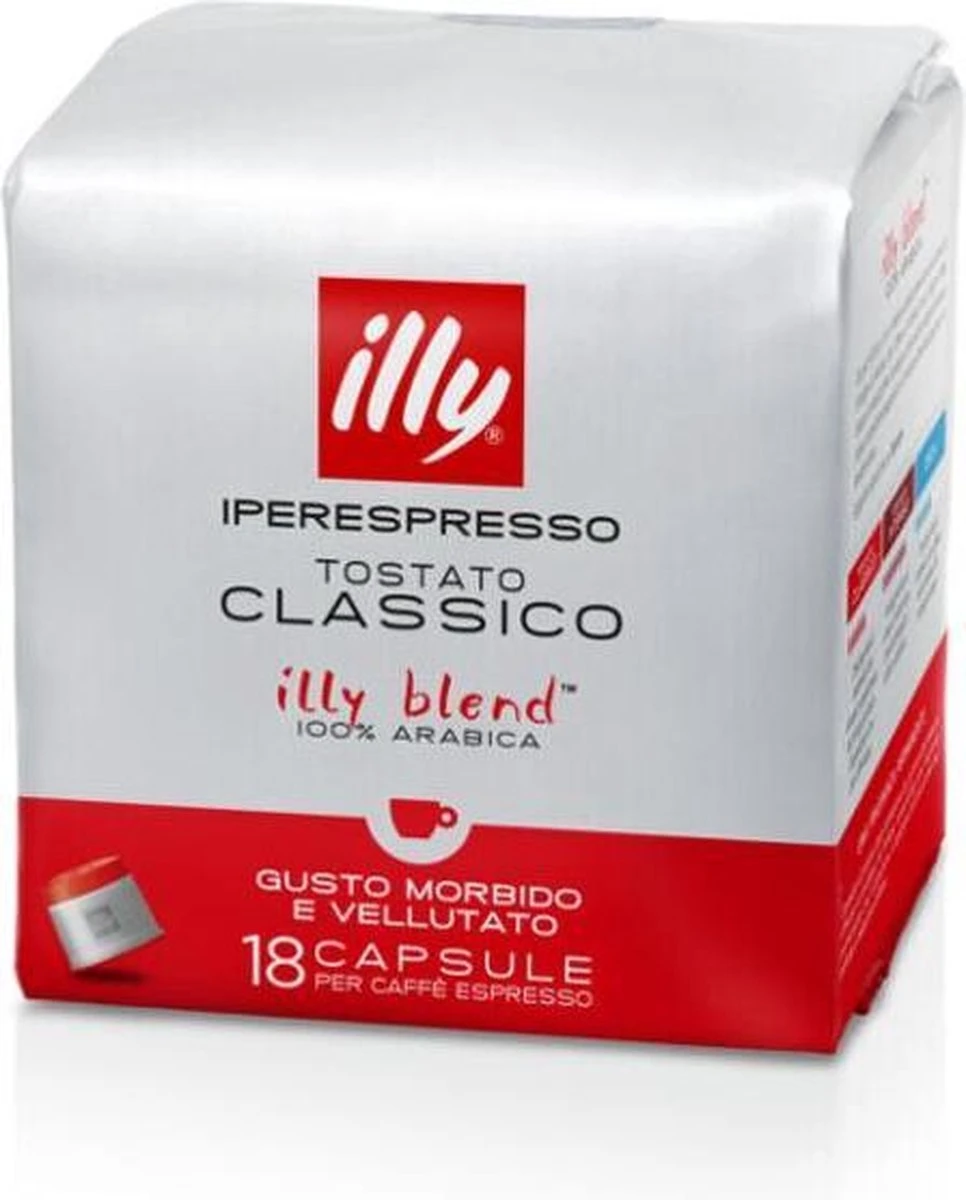 Illy Iperespresso Classico 18 Capsules 3 Illy Iperespresso Classico 18 Capsules