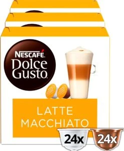 Nescafé Dolce Gusto Latte Macchiato Capsules - 48 Koffiecups 11 Nescafé Dolce Gusto Latte Macchiato Capsules - 48 Koffiecups -Koffieserie Winkel 987x1200